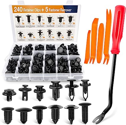 GOOACC - GRC-33 240PCS Bumper Retainer Clips Car