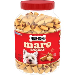 Milk-Bone MaroSnacks Dog Treats, Beef, 40 Ounce